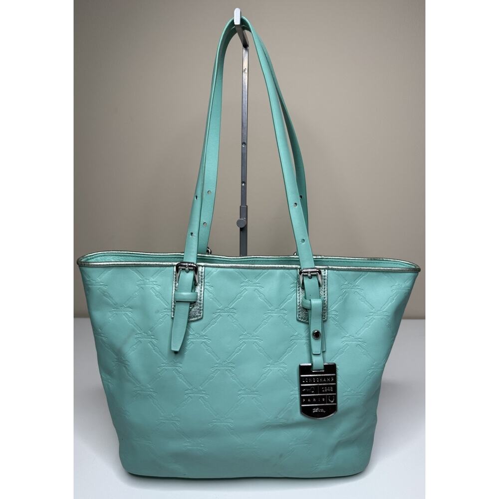 Elegant Aqua Tote Bag
